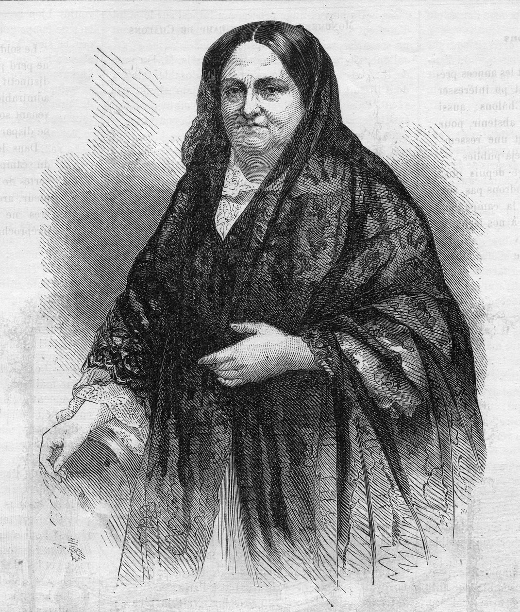 Porträt von Marie Christine Ferdinande de Bourbon von French School