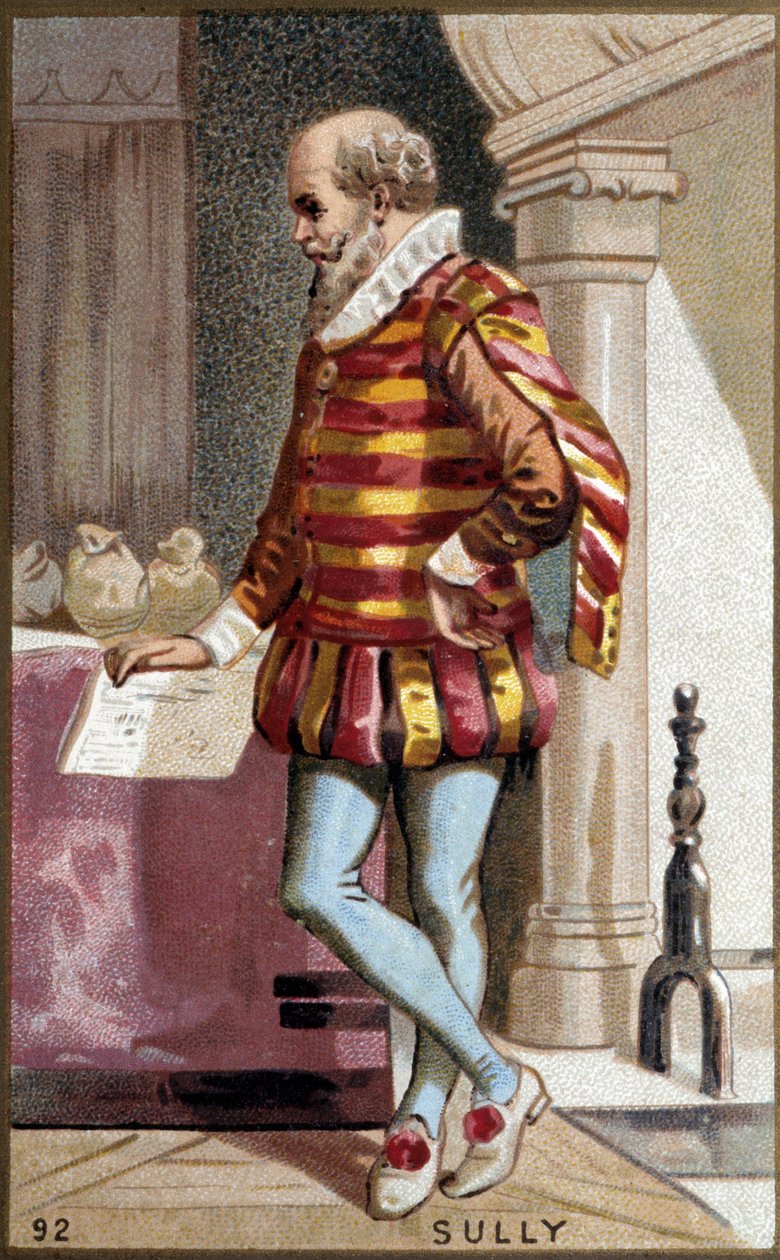 Porträt von Maximilien de Béthune, Baron de Rosny, Herzog von Sully (1560-1641), französischer Politiker. von French School