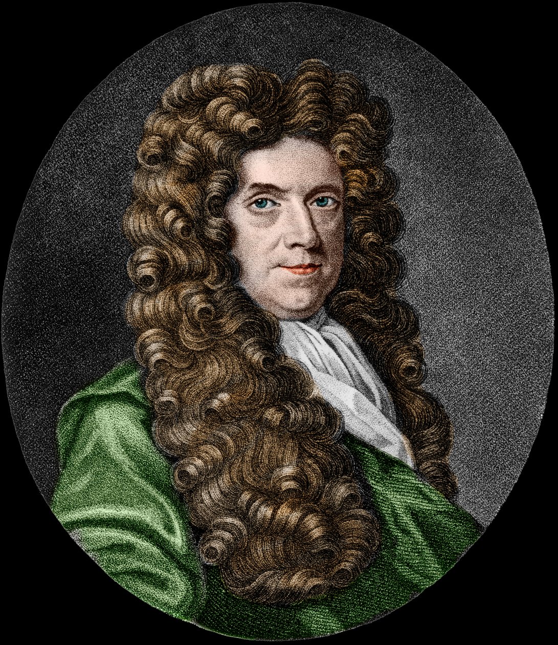 Porträt von Nehemiah Grew (1641-1721), englischer Botaniker von French School