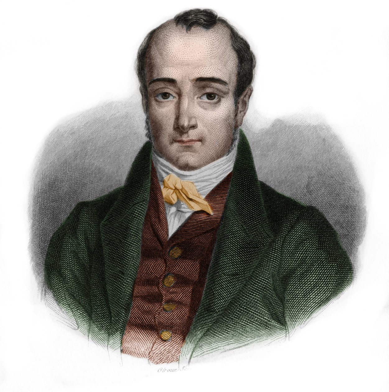 Porträt von Paul Jean Pierre Sauzet (1809-1876), französischer Politiker. in 