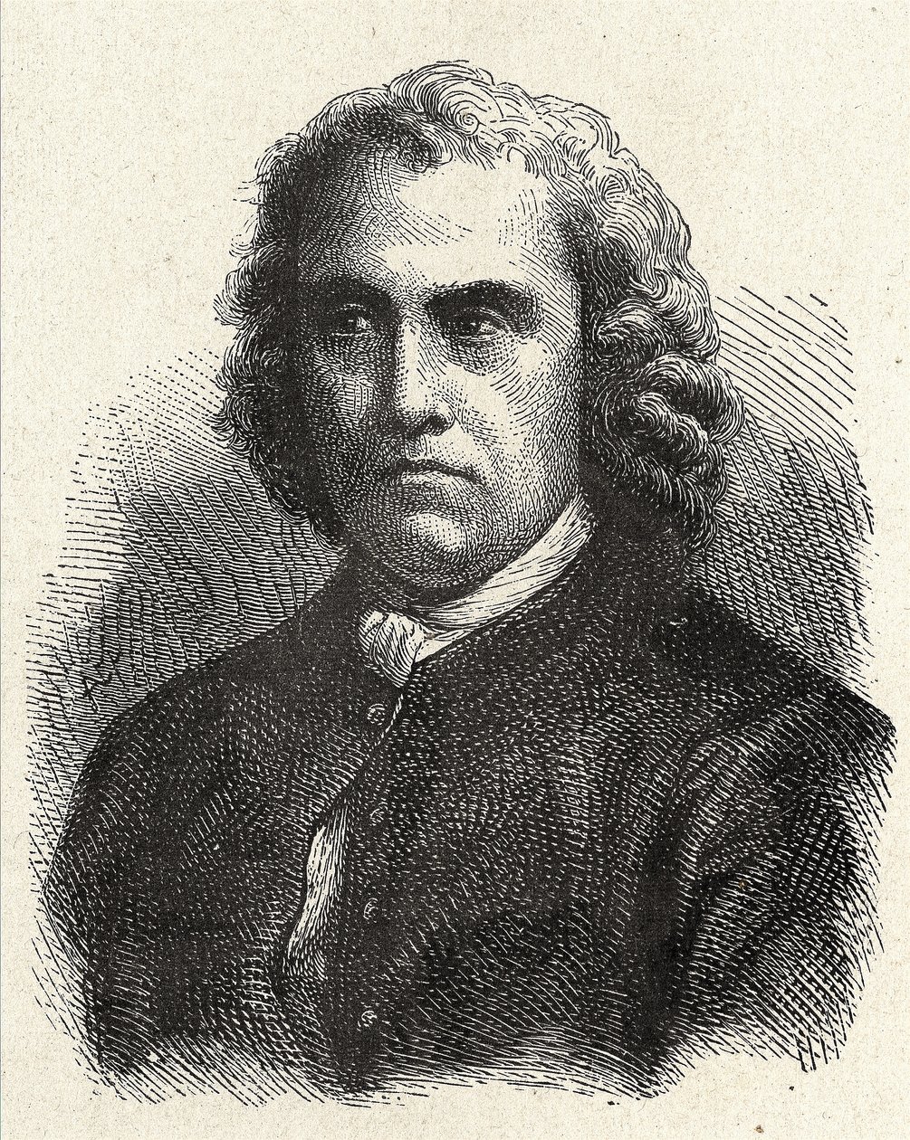 Porträt von Pierre Charles Le Monnier, französischer Astronom (1715 - 1799) - in „Album der Wissenschaft; berühmte Wissenschaftler; Große Entdeckungen“ 1896 von French School