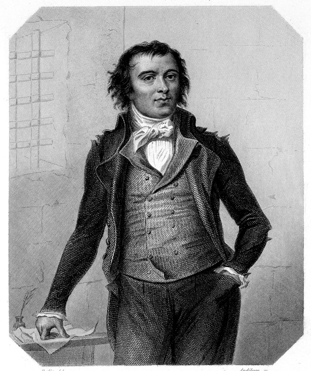 Porträt von Pierre Victurien Vergniaud, französischer Politiker. In „L