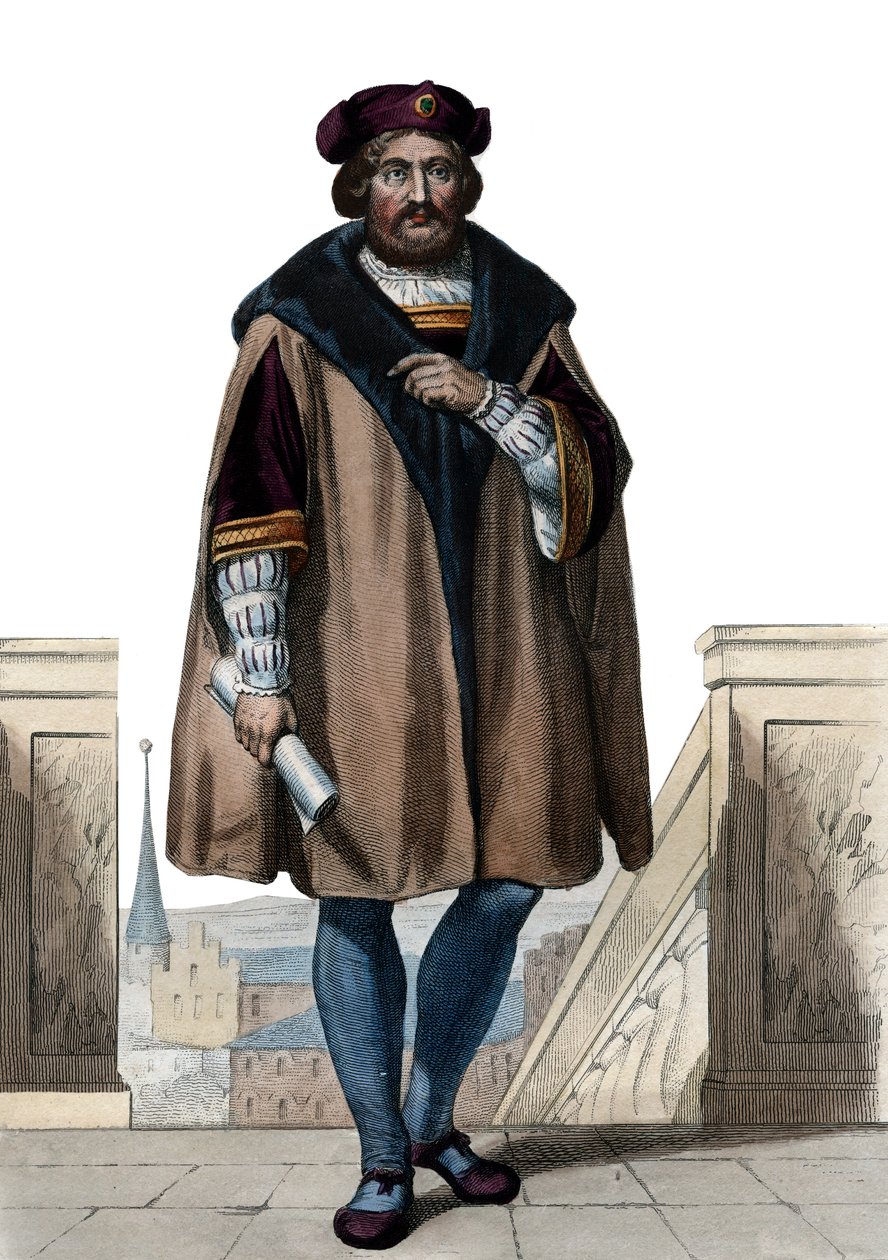 Porträt von Pierre de Ronsard (1524-1585), französischer Dichter von French School