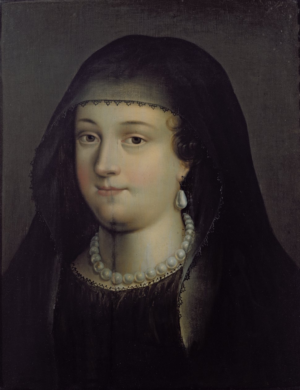 Porträt eines Mädchens, vermutlich Maria Stuart (1542-87) von French School