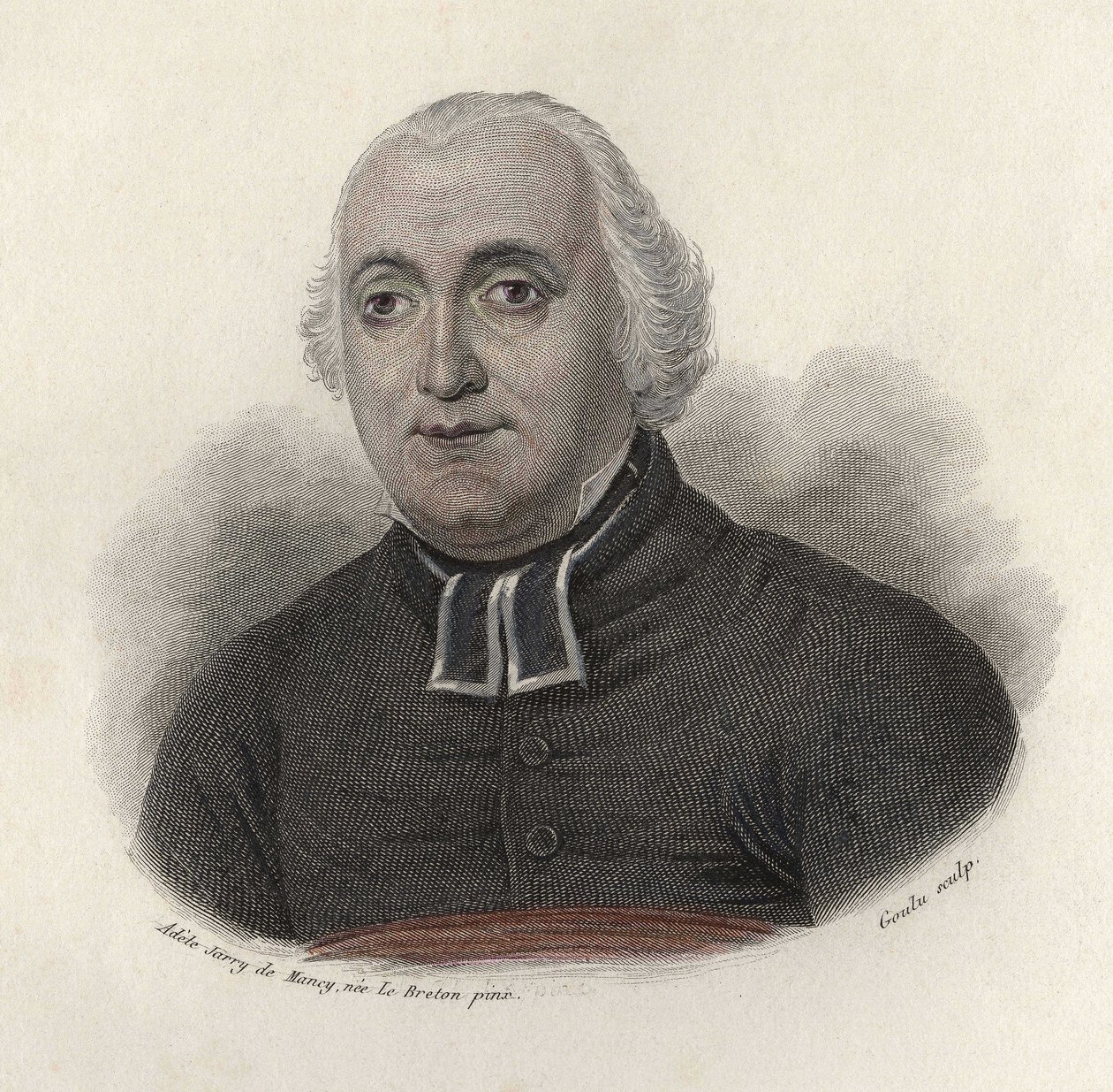 Porträt des Abbe Carron (1760-1820), Biograph, französischer Moralist. in 