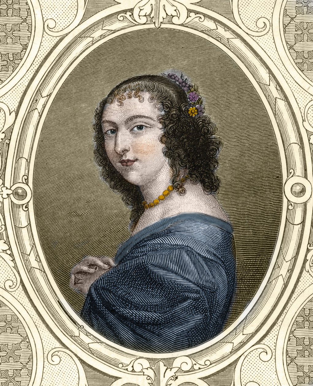Porträt der französischen Schriftstellerin Anne Ninon de l