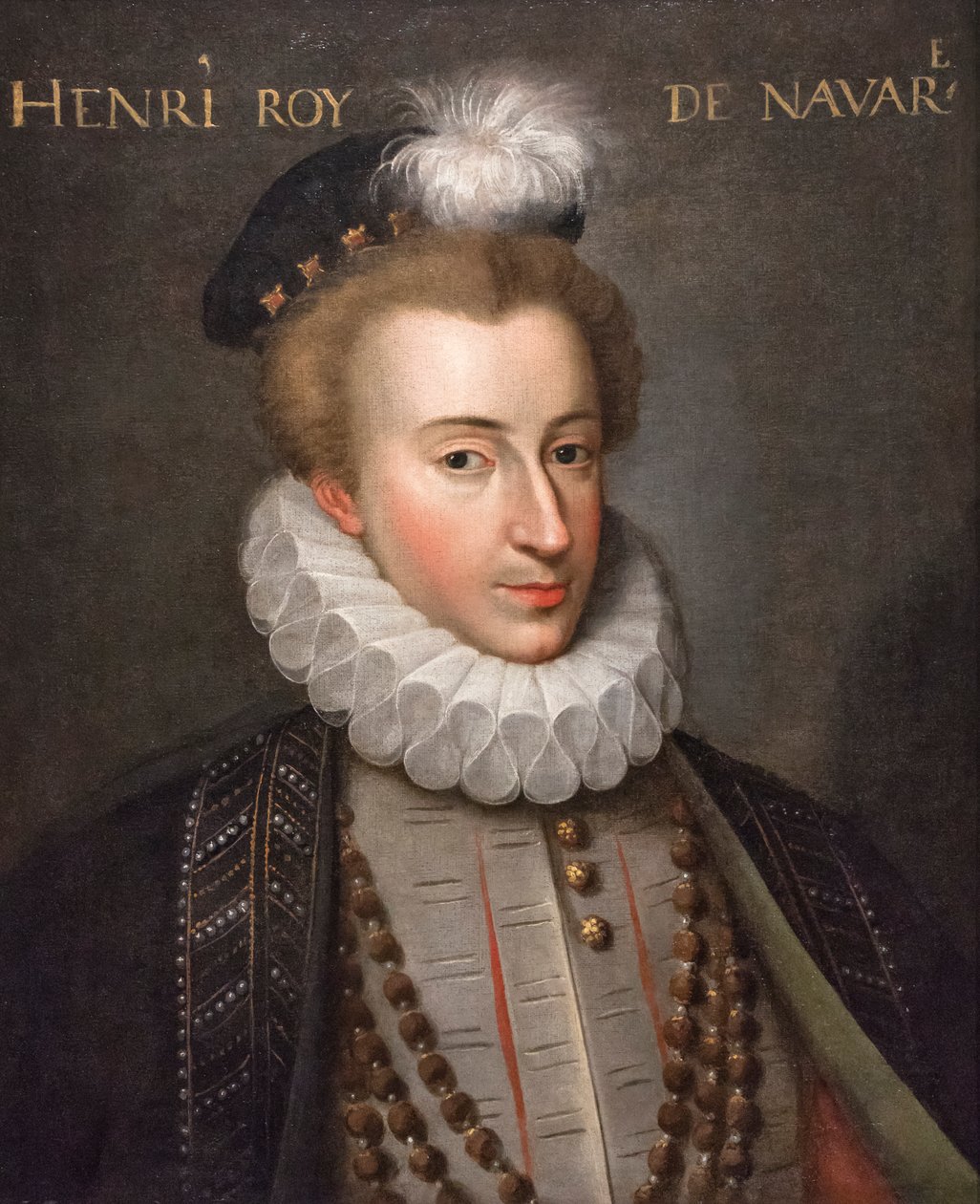 Porträt des Königs von Navarra (Henri IV, 1553) von French School