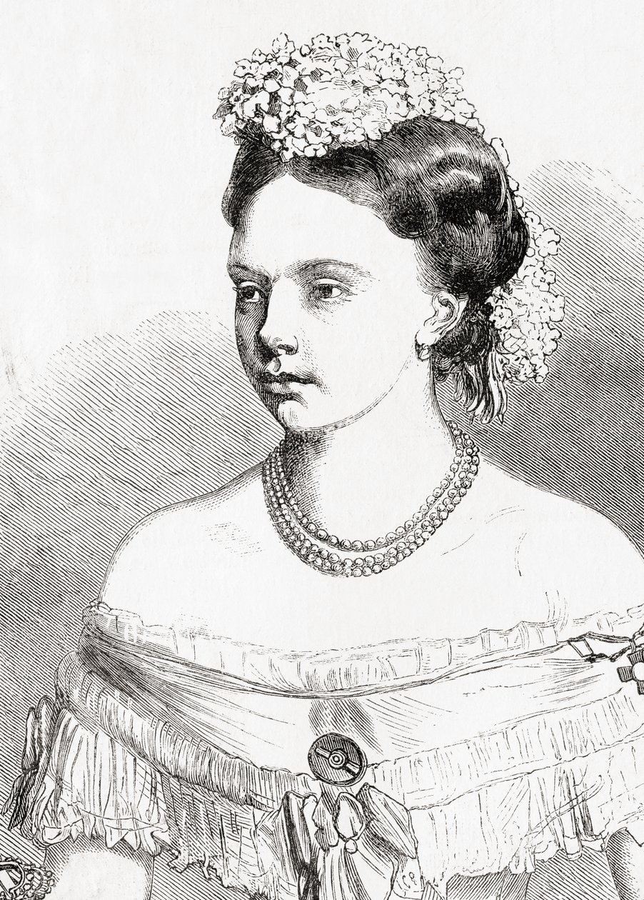 Prinzessin Frederica Wilhelmina Louise Elisabeth Alexandrine von Preußen, aus L
