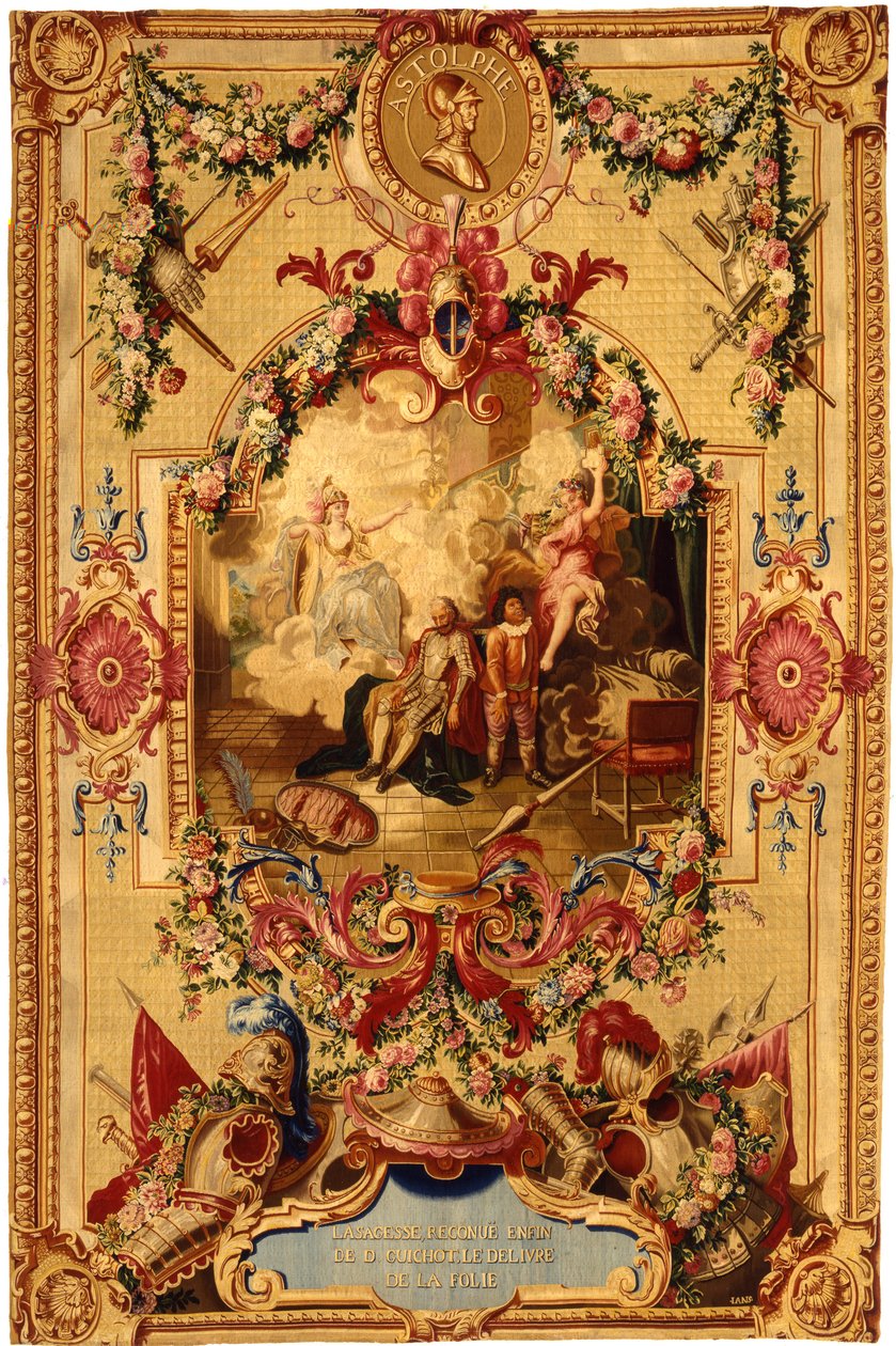 Regence Gobelins Wandteppich mit der Geschichte von Don Quixote, 1717-18 von French School