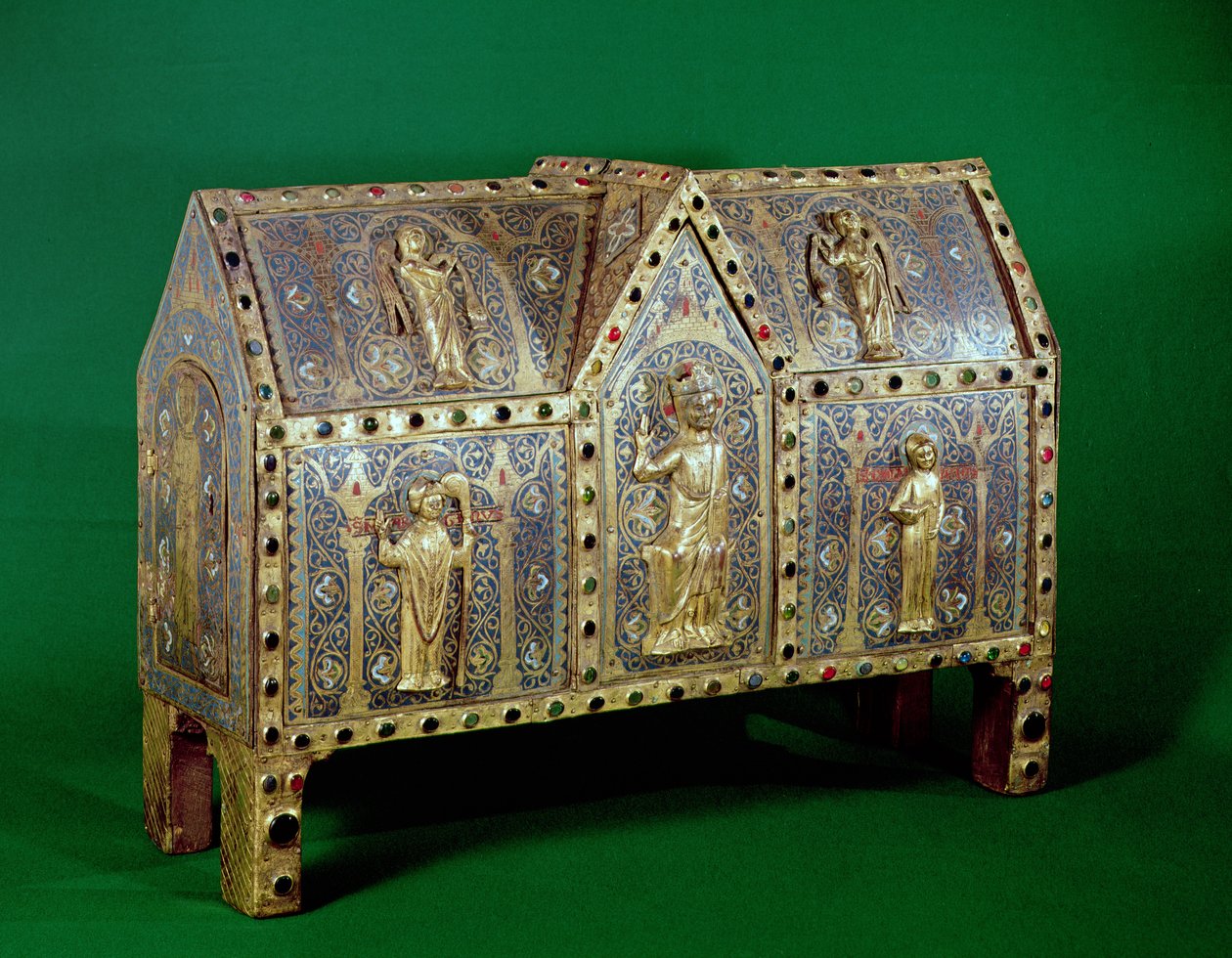 Reliquienschrein von St. Calminius, Limoges von French School