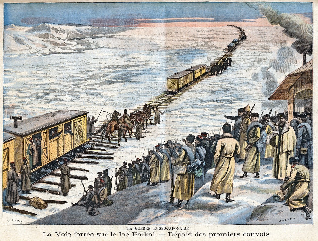 Russisch-Japanischer Krieg von French School