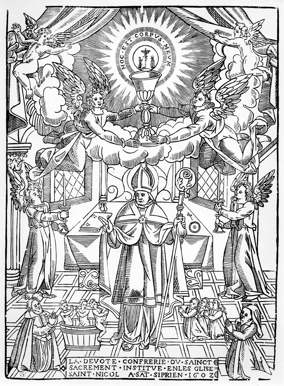 Heiliger Nikolaus, 1602 von French School