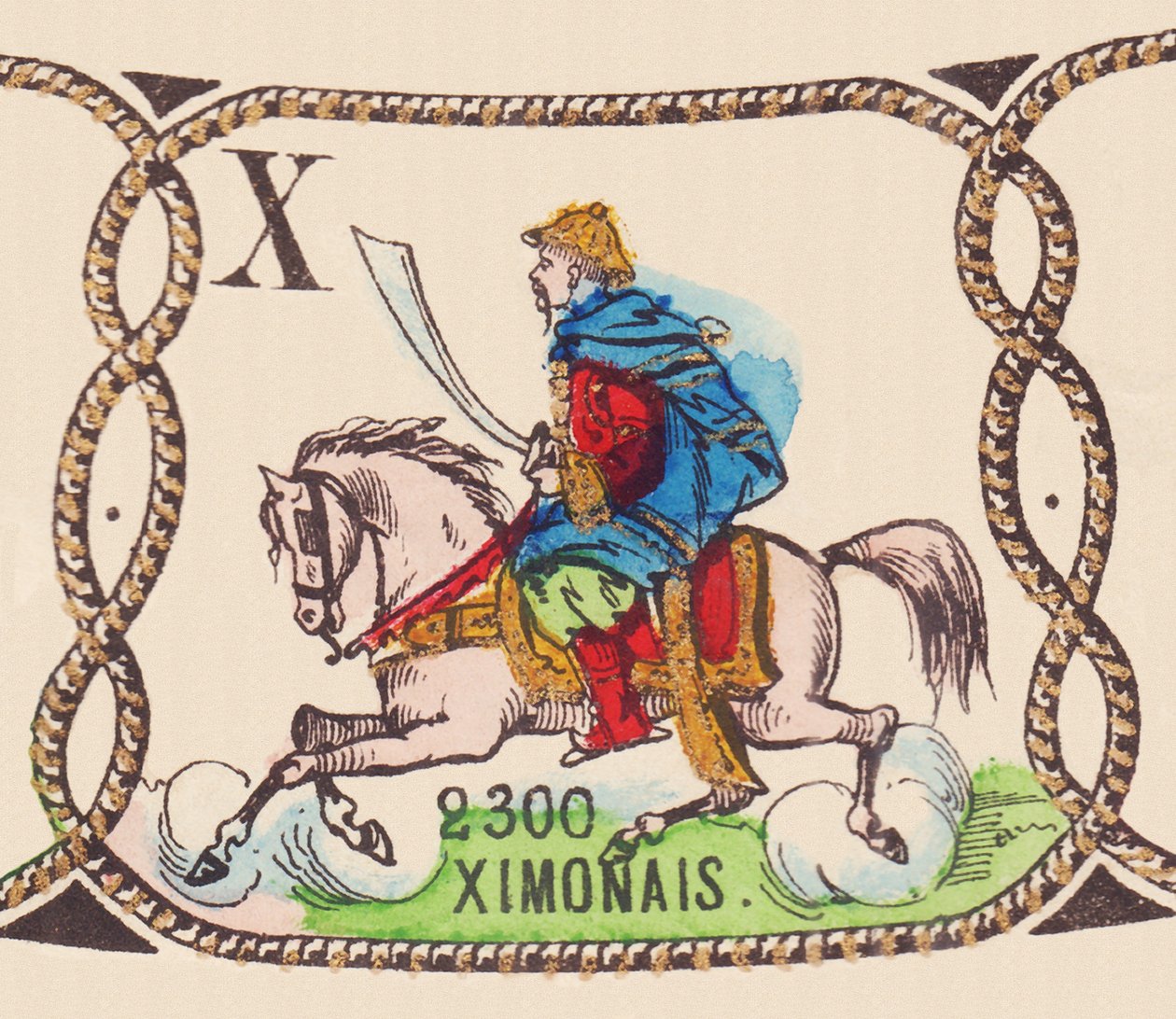 Simonais, um 1860 (Druck) von French School
