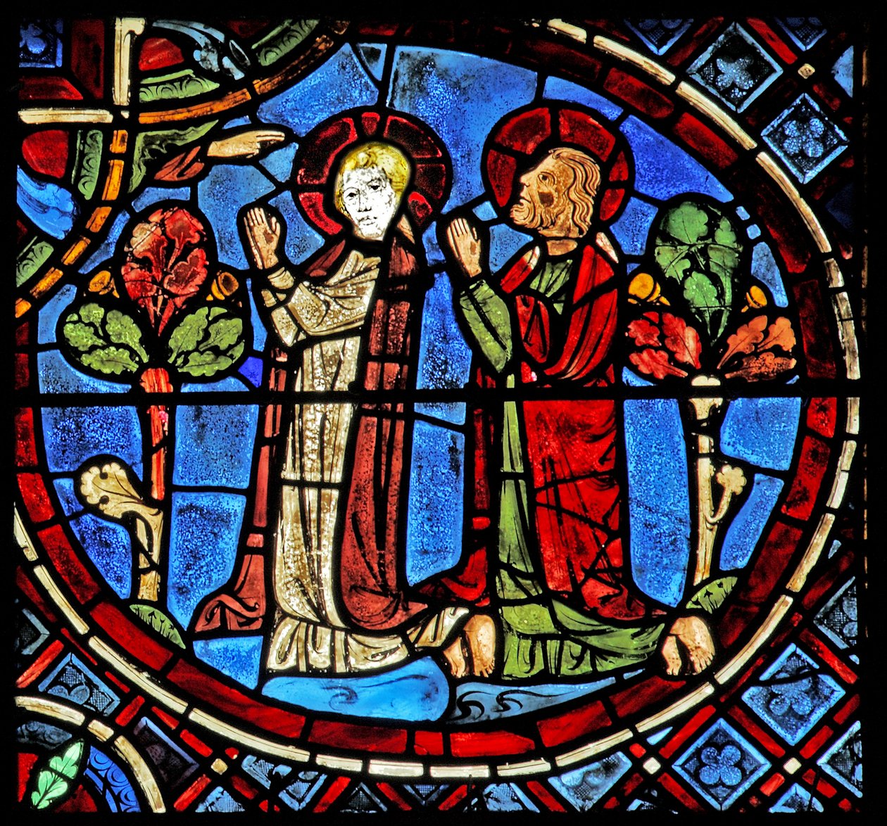 Hl. Simon und Judas beten von French School