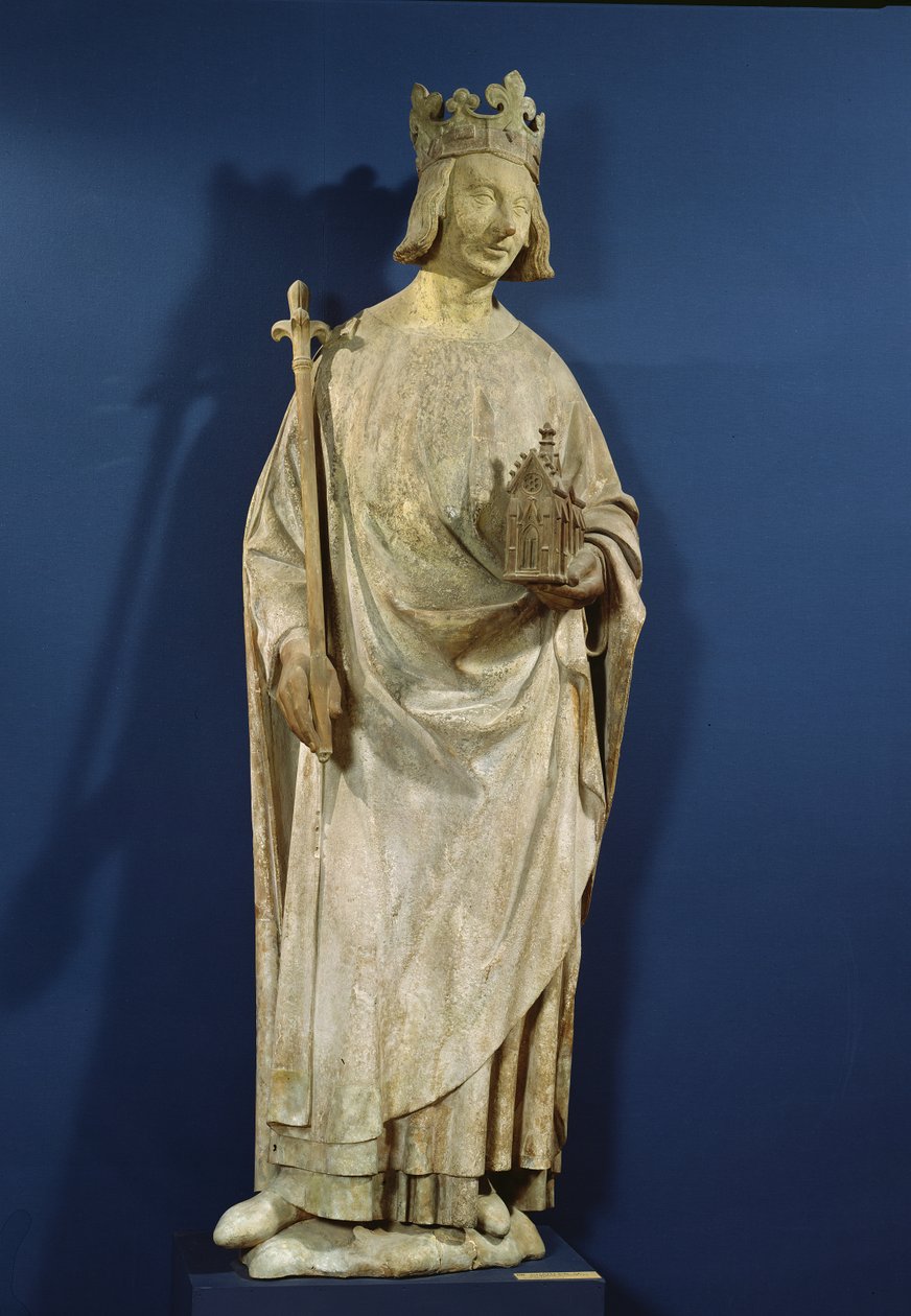 Statue von Karl V. (1338-80) König von Frankreich, 1365-80 von French School