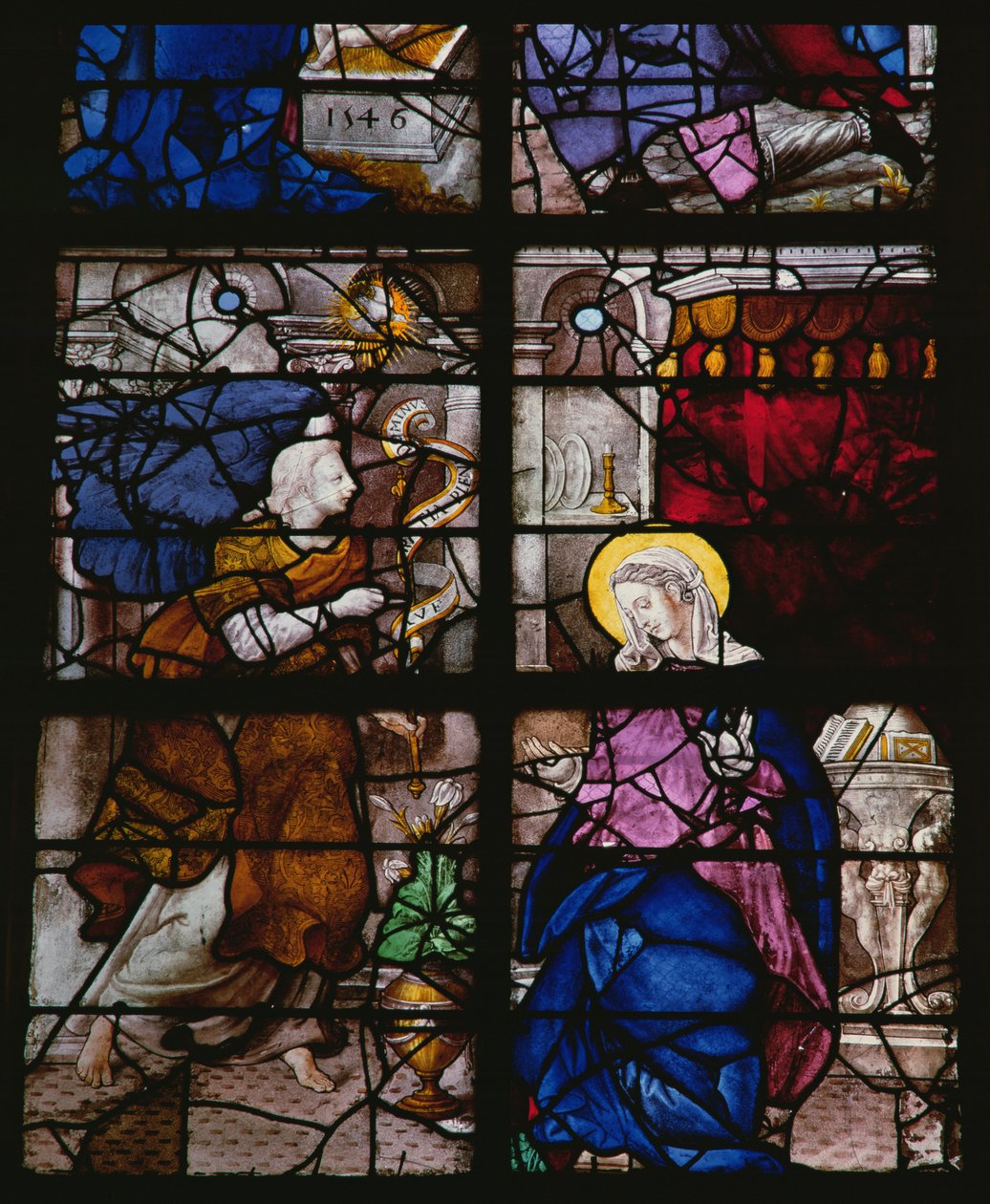 Die Verkündigung, 1546 von French School