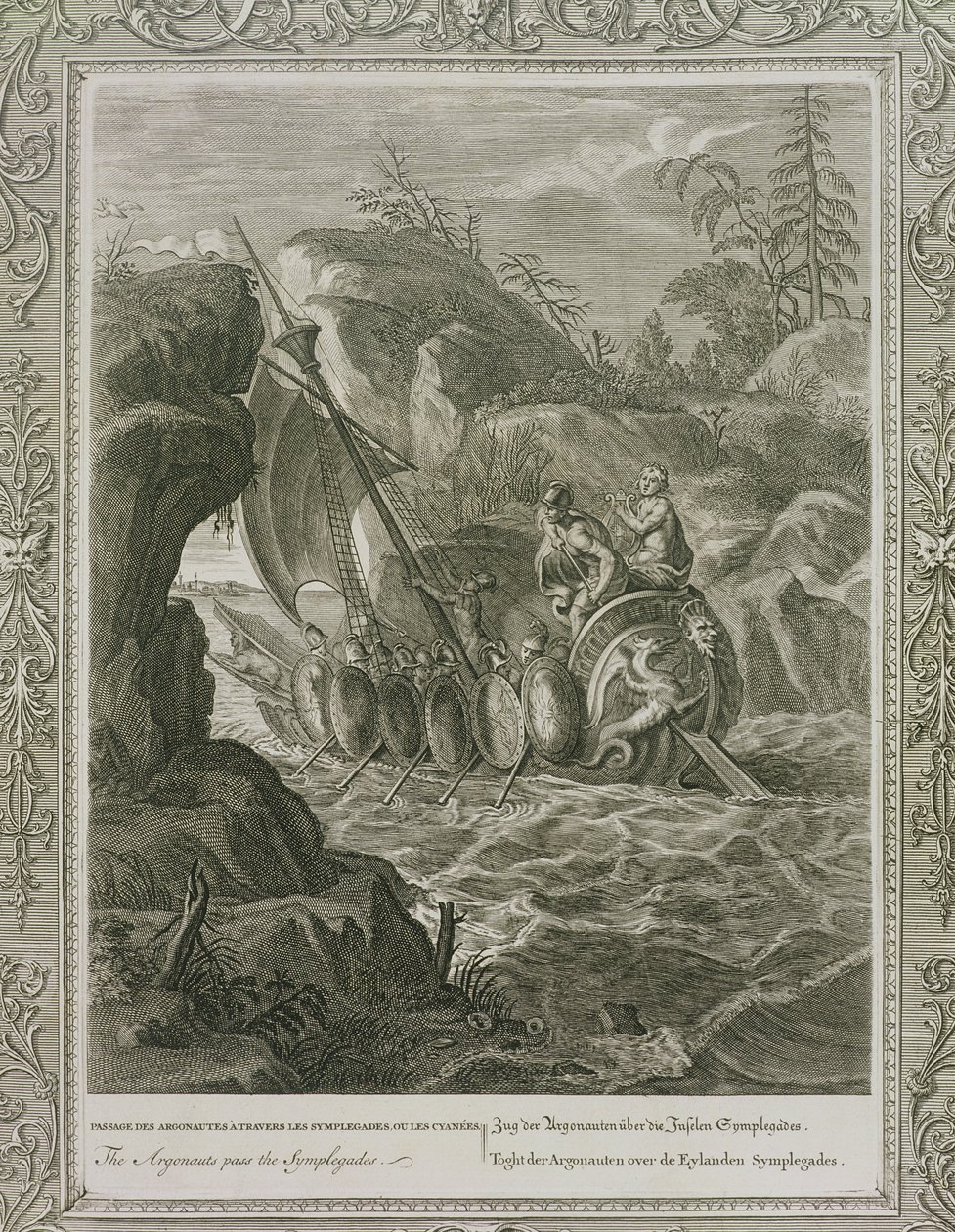 Die Argonauten passieren die Symplegaden von French School