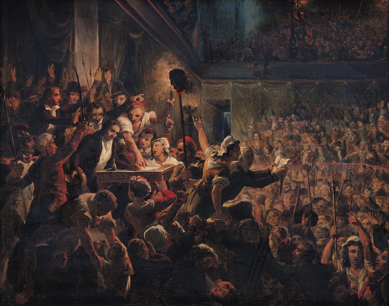 Der Kopf des Stellvertreters Jean Feraud (1759-95) wird François Antoine Boissy d