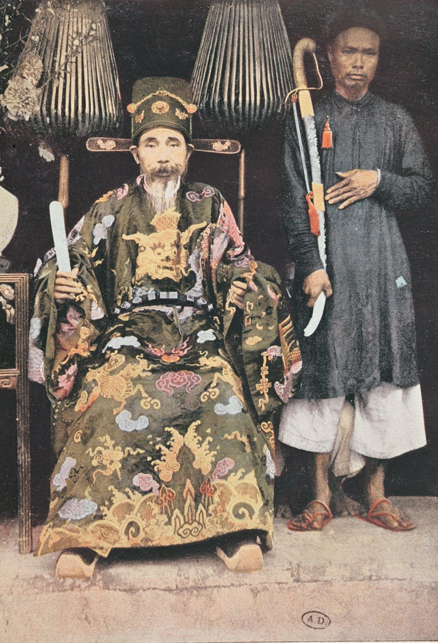 Der Kinh Luoc oder Kaiserliche Vizekönig in Tonkin, 1896 von French School