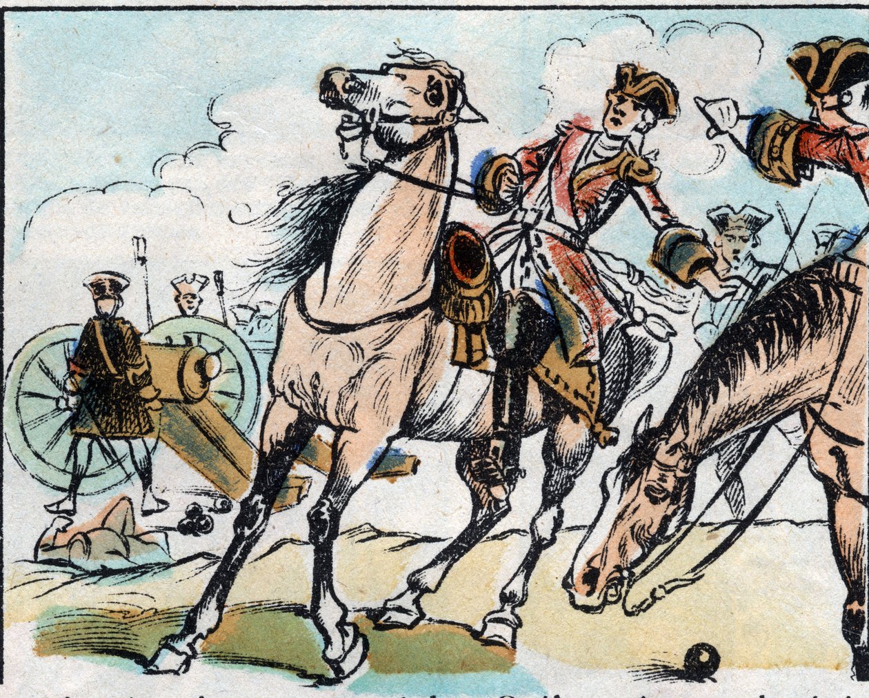 Der Marquis de Montcalm (Louis Joseph de Montcalm) von French School