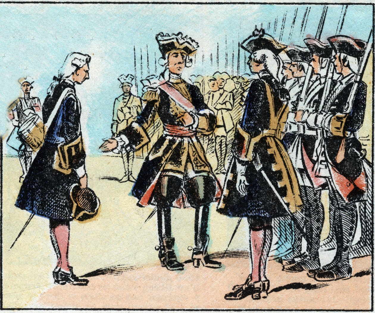 Der Marquis von Montcalm (Louis Joseph de Montcalm) von French School