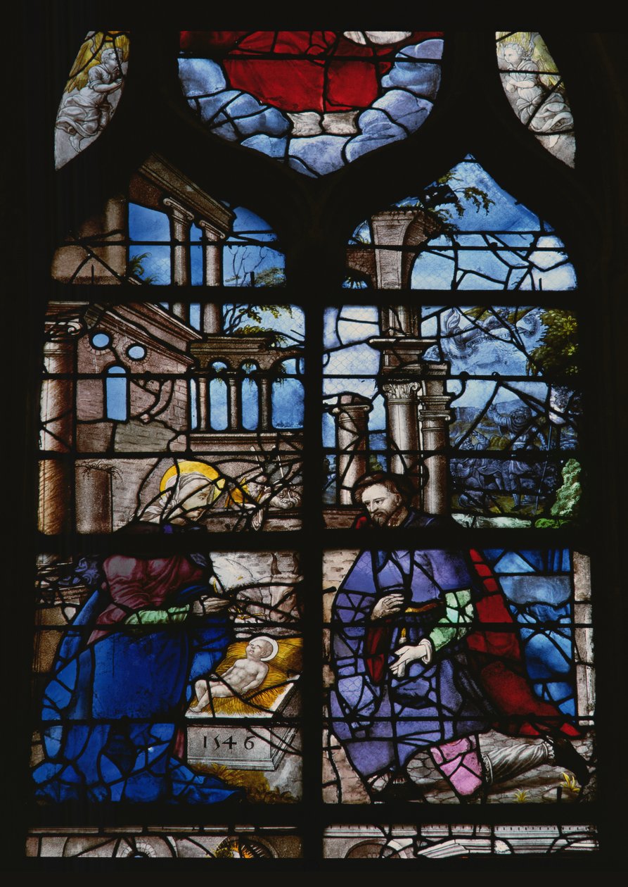 Die Geburt Christi, 1546 von French School