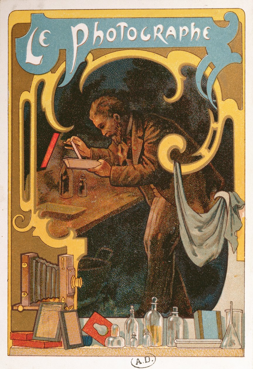 Der Fotograf, ca. 1899 von French School