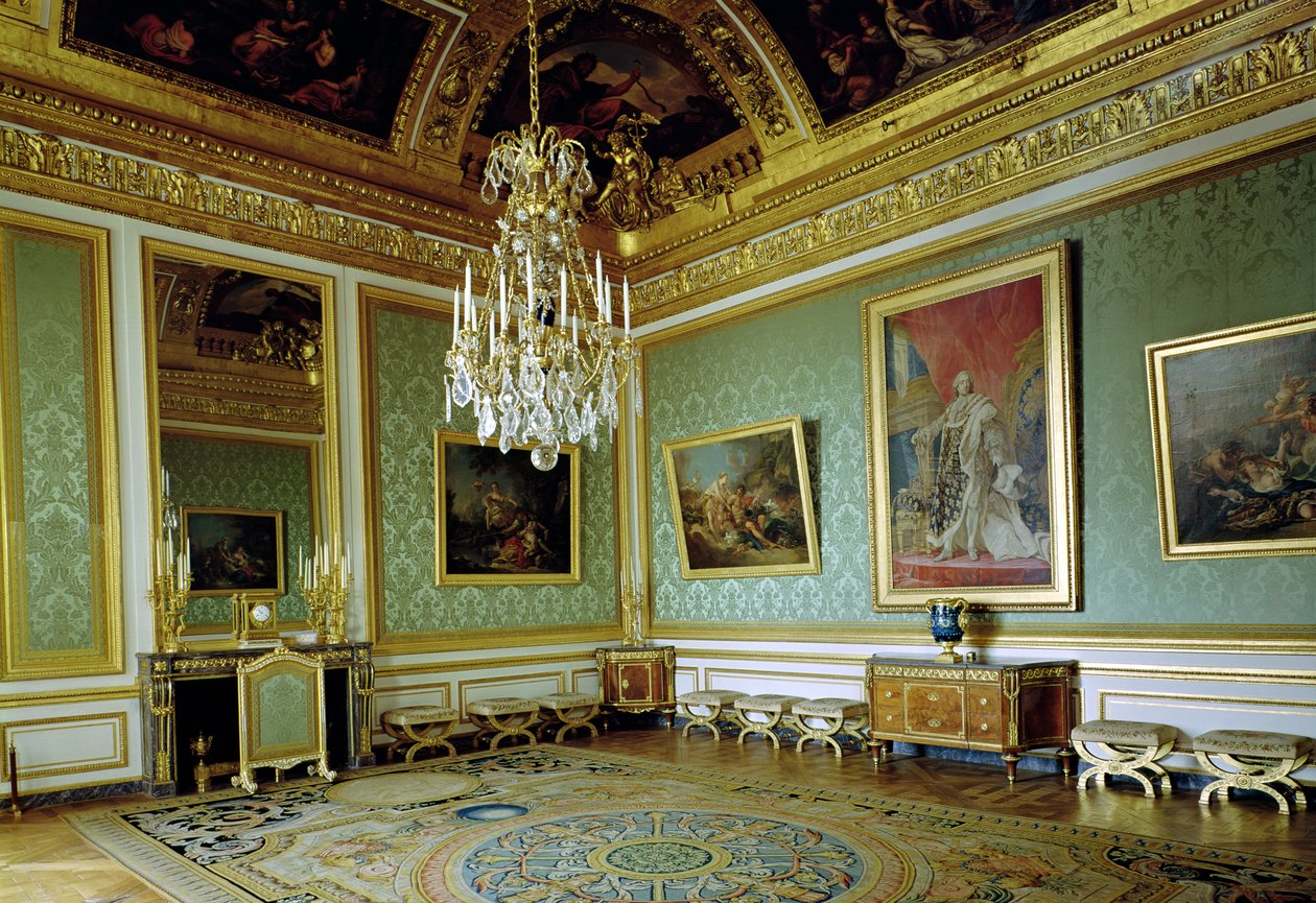 Der Salon des Nobles, 1785 von Marie-Antoinette neu dekoriert von French School