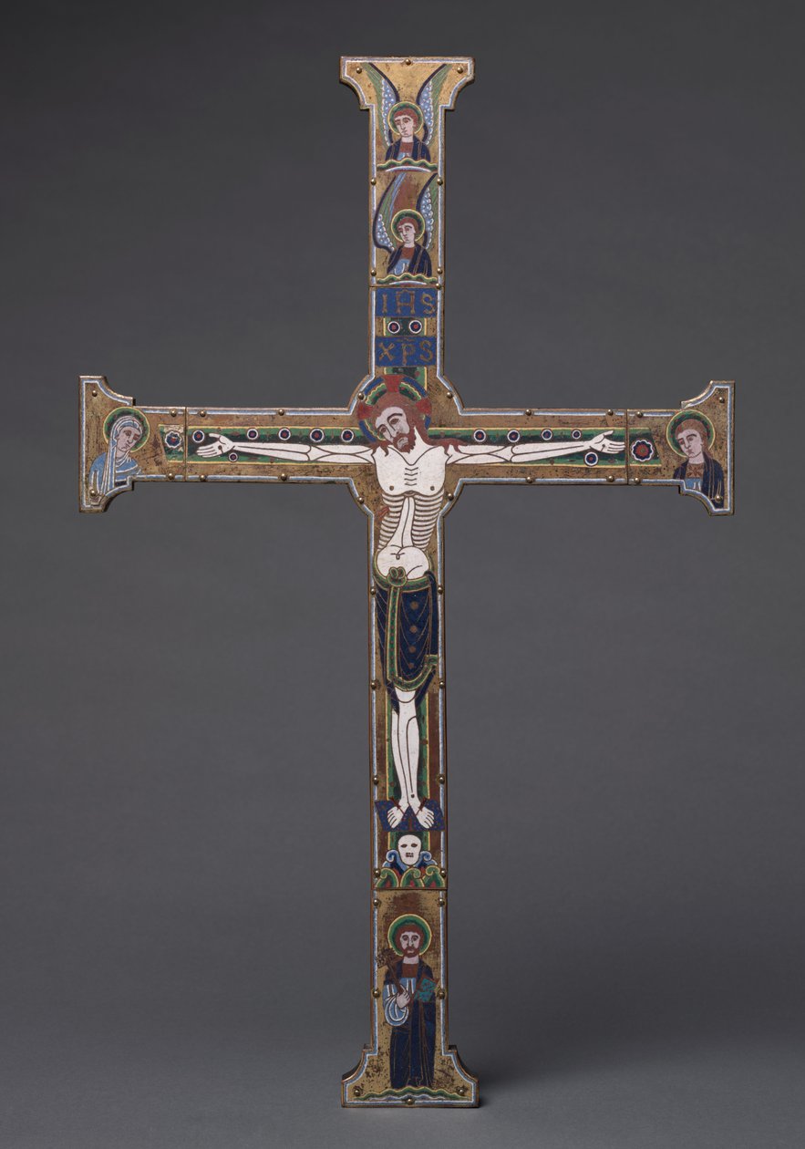 Das "Spitzer-Kreuz", Meister der königlichen Plantagenet-Werkstatt, ca. 1190 von French School