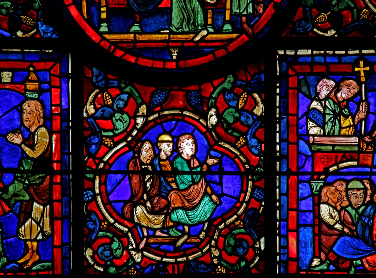 Das St. Martin Fenster: Dekorativ von French School