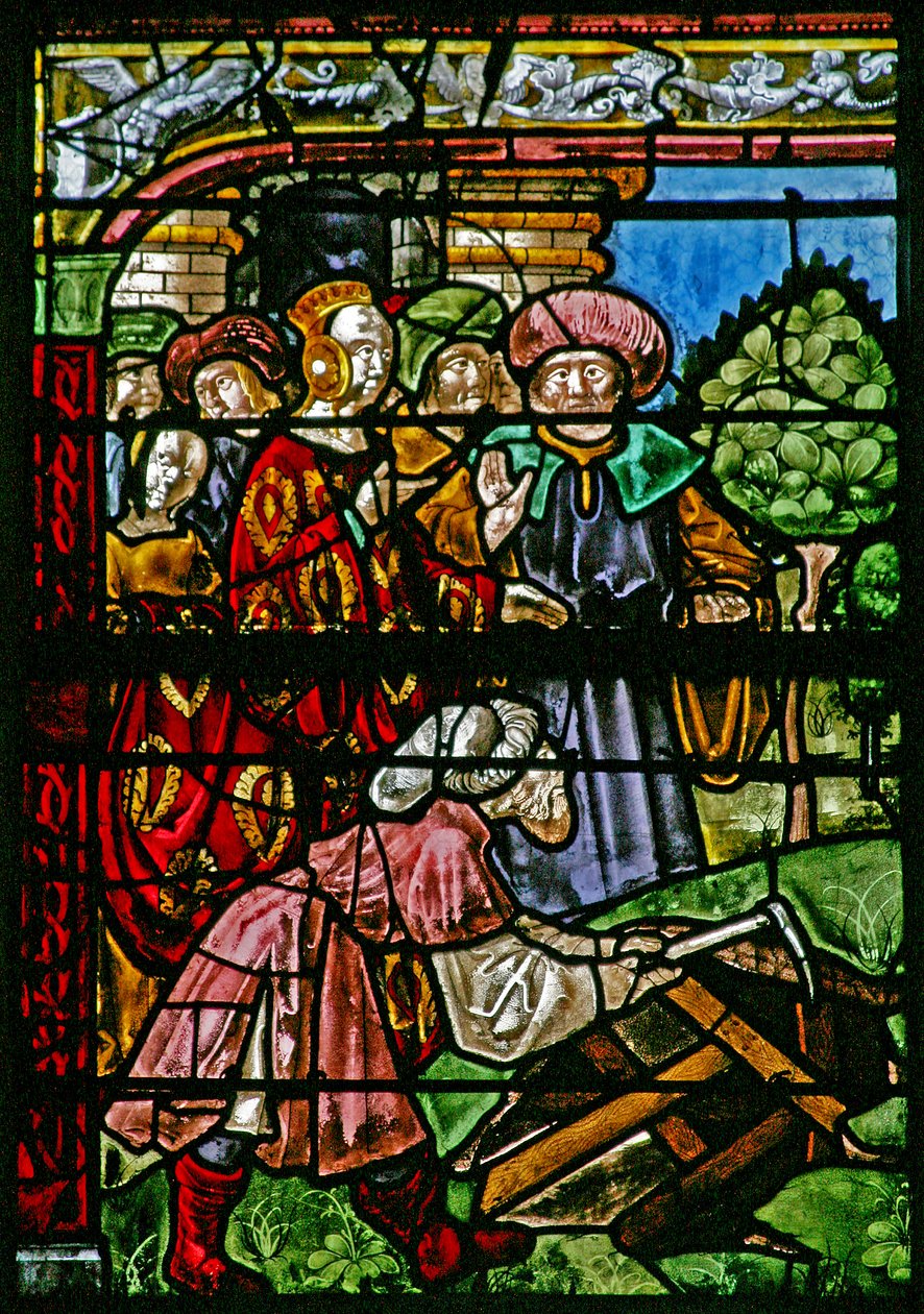 Der Triumph des Kreuzes: St. Helena beim Auffinden des Kreuzes von French School