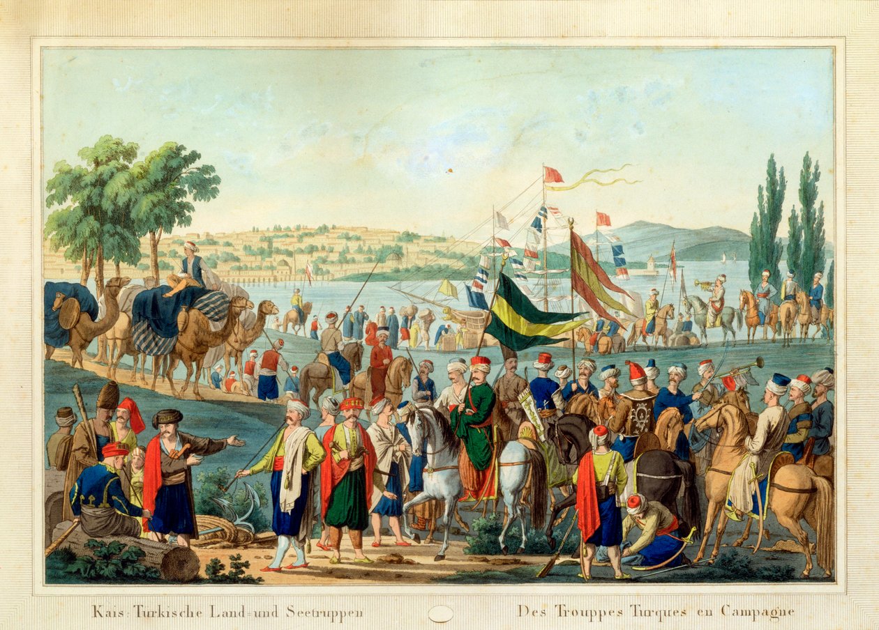 Die türkischen Truppen im Feldzug von French School