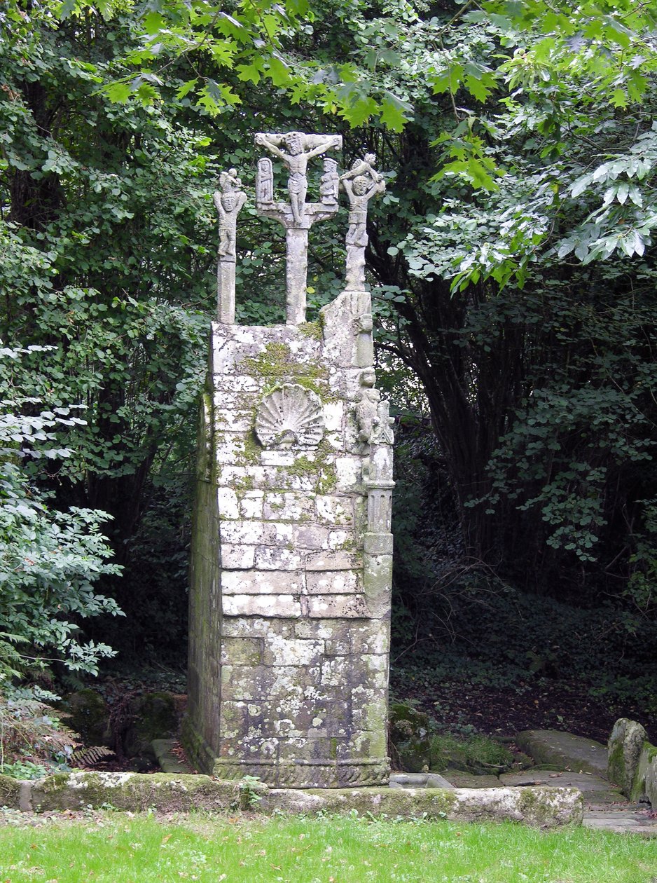 Der Brunnen der Chapelle de La Trinité von French School