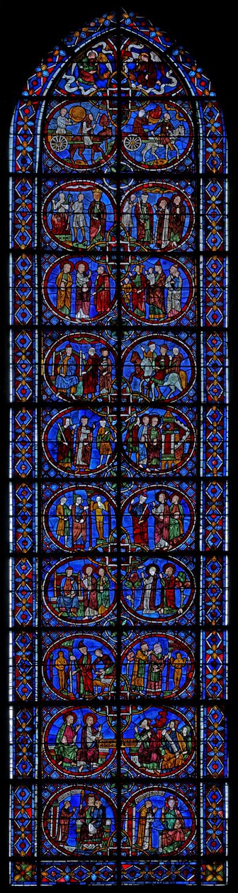 Die Geschichte der Heiligen Simon und Judas von French School