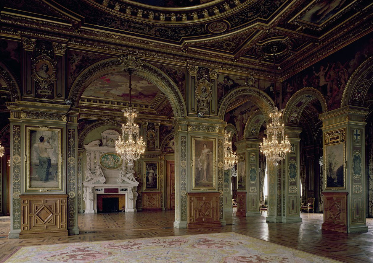Ansicht der Salle des Arts, nach 1871 von French School