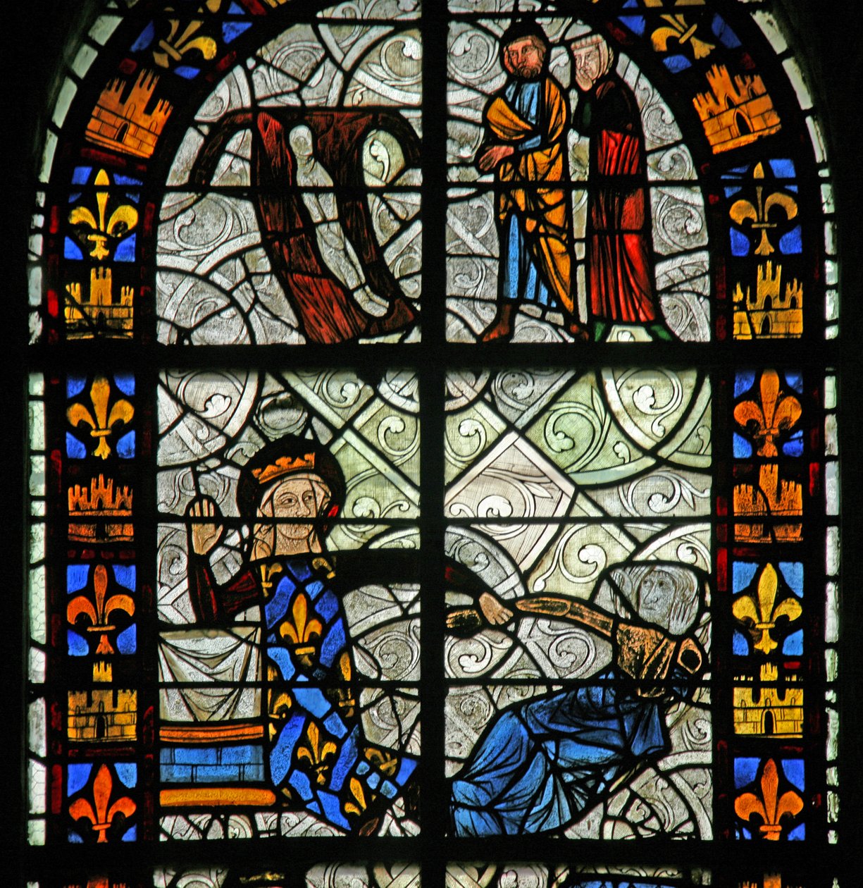 Fenster n1, St. Radegunde: Anderedus