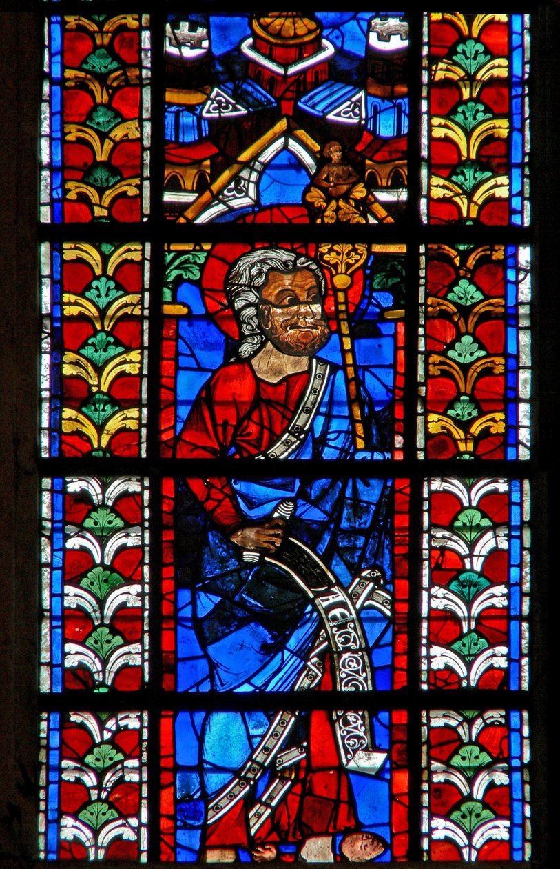Fenster w211 mit St. Judas von French School