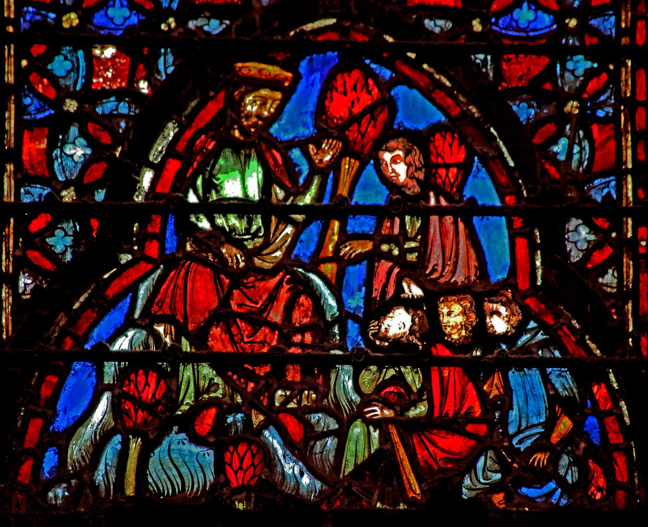 Josua spricht zum Volk. Josua III 5 von French School