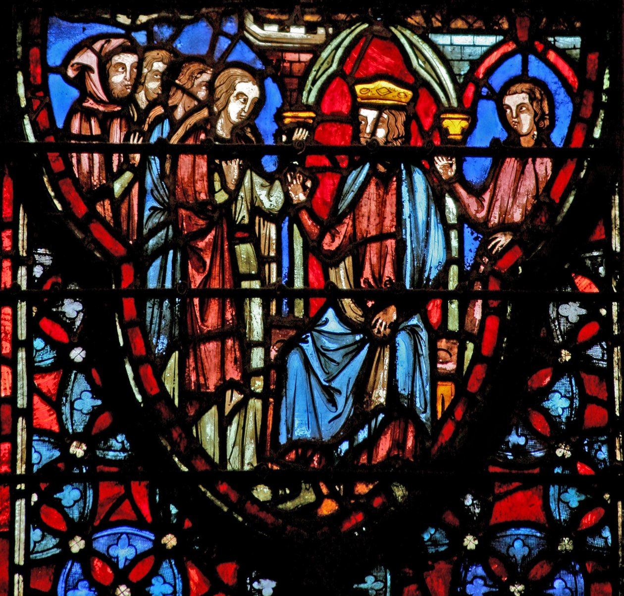 Der König von Jericho sucht die Spione. Josua II 3 von French School
