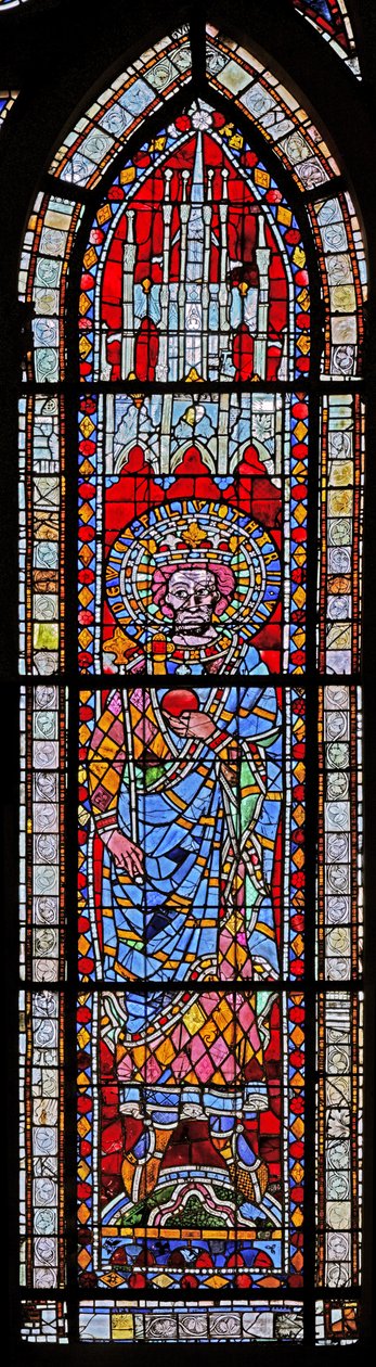 Fenster w7 mit Ludwig, Sohn von Lothar II von French School