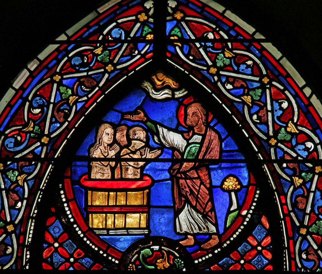 St. Andreas tauft Konsul Egeus und seine Frau von French School