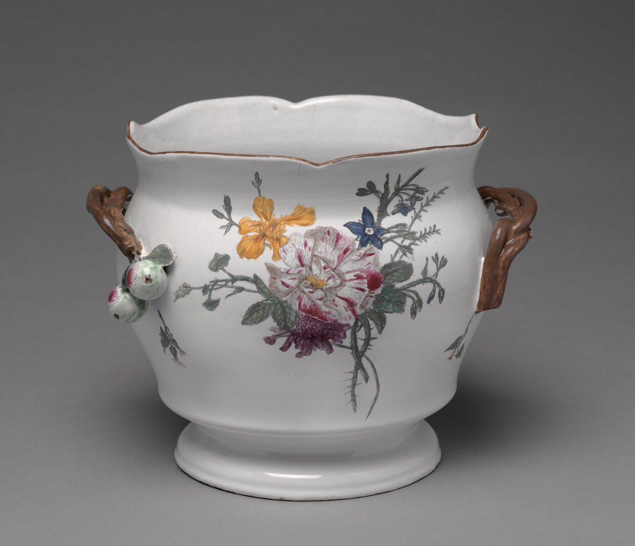 Weinkühler, hergestellt von Joesph-Gaspard Robert Factory, um 1760 von French School