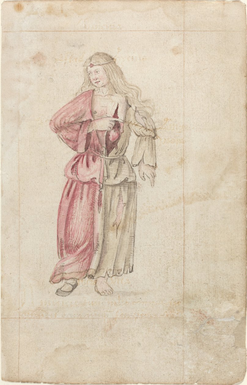 Personifikation der Freundschaft (Amicitia) von French early 16th Century