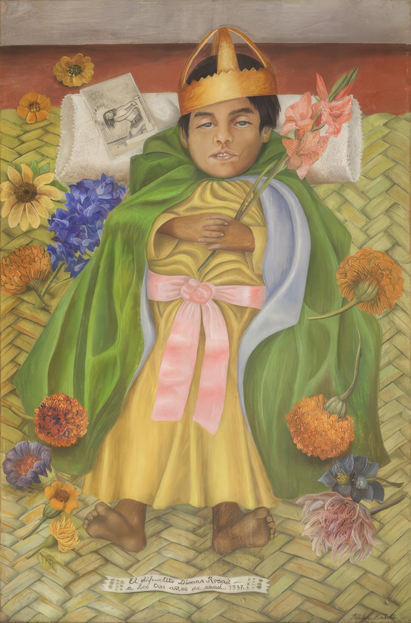 Der kleine Dimas Rosas im Alter von drei Jahren von Frida Kahlo