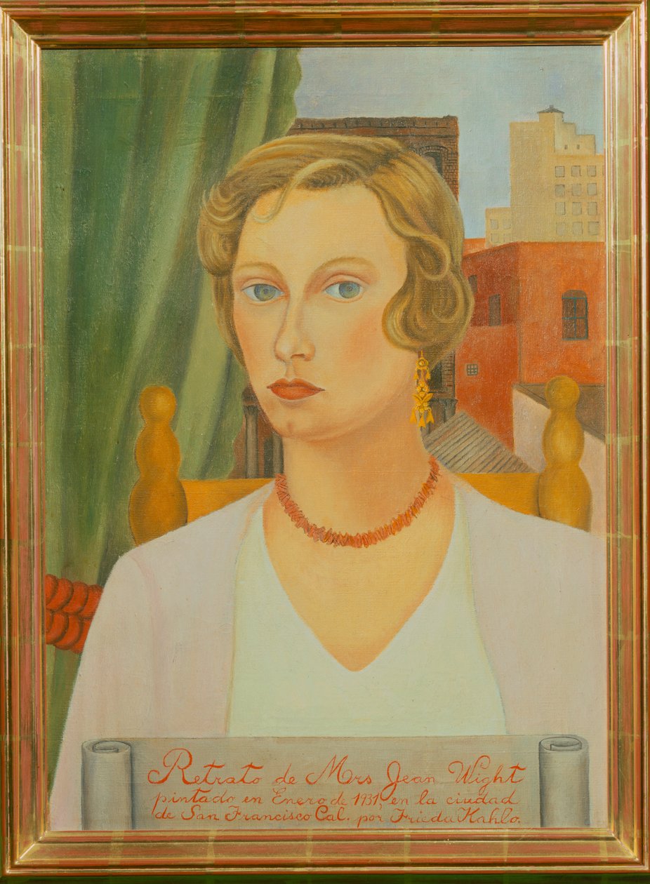 Porträt von Frau Jean Wight von Frida Kahlo