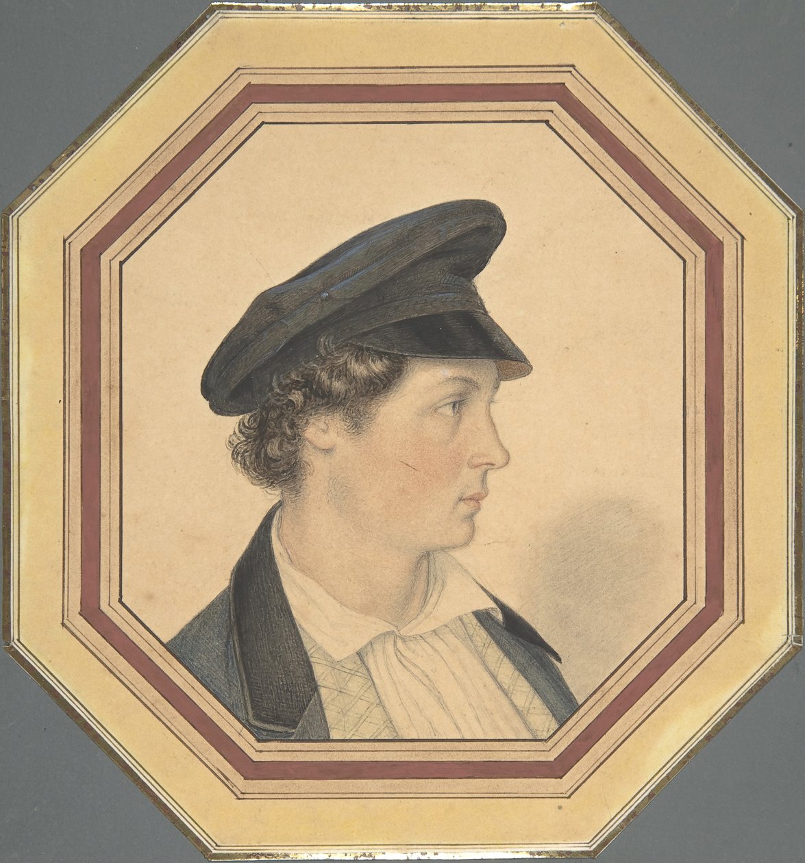 Porträt von Julius Olivier, dem Sohn des Künstlers von Friedrich Olivier