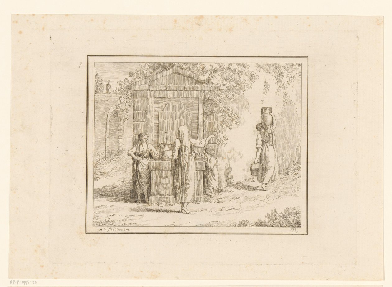 Frauen am Brunnen von Friedrich Rehberg