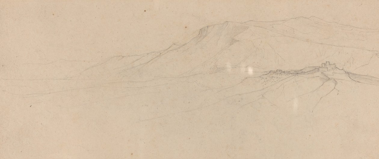 Italienische Berglandschaft von Friedrich Salathé