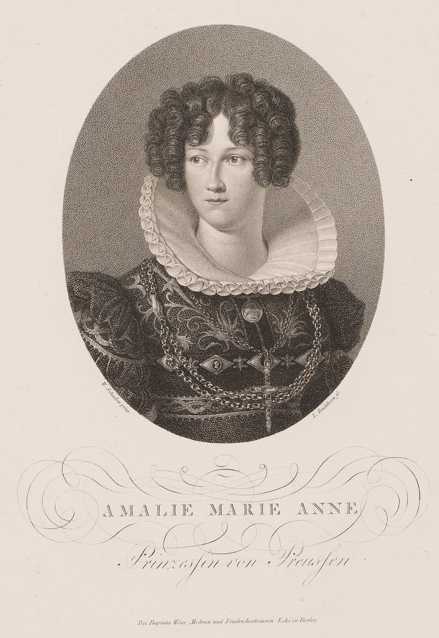 Prinzessin Marianne von Preußen 1785-1846, nach 1812 von Friedrich Wilhelm von Schadow