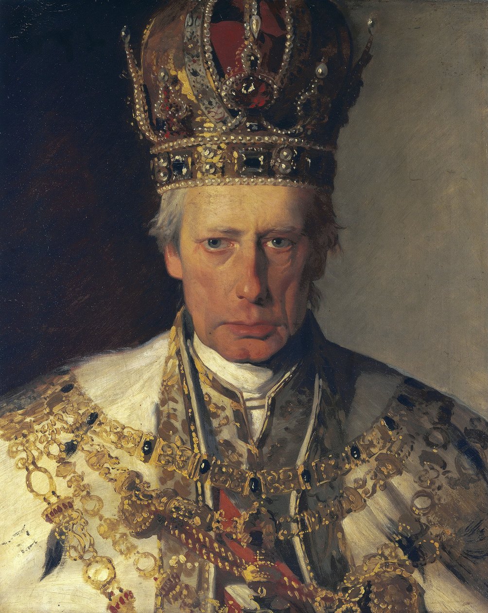 Kaiser Franz I. von Österreich von Friedrich von Amerling